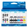522 Ink Refill Bottles High Capacity (5 Bottles) Replacement for