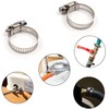 AirTech-UK Stainless Steel Hose Clamps Set - Adjustable and Durable