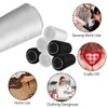 8 Pcs Black & White Sewing Thread, 40S/2 3000 Yard