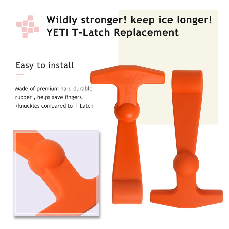 Cooler Latches Replacement for Yeti, RTIC, Lid Latch Parts (2