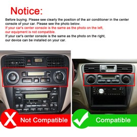Hac Sa Beach for Honda Accord 6th Radio 1998 1999 2000 2001 2002 2003 Car Stereo with Apple CarPlay Andriod Auto 9 inch Touch Screen Head Unit RDS SWC