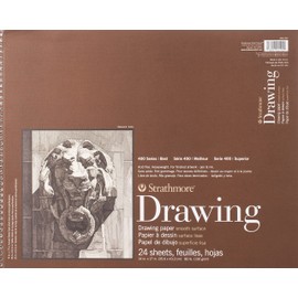 Strathmore (400-107 400 Series Drawing, Smooth Surface, 14x17, White