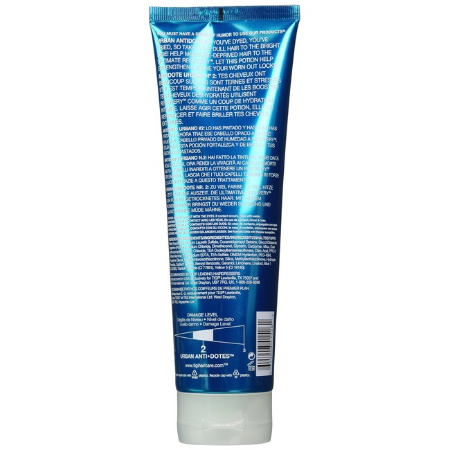 Tigi Bed Head Urban Anti+dotes Recovery Shampoo Damage Level 2, 8.45 Ounce