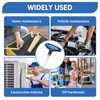 1 Pack T-Handle 10mm Flat Head Screwdriver Blue Black Slotted