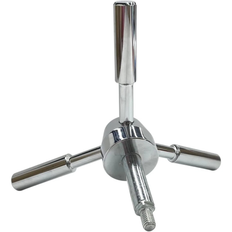 MOUNT 3 Spoke Gun Safe Handle Replacement, Black Heavy-Duty Handle