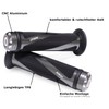 Area1 Universal Motorcycle Scooter Handlebar Grips Grip Rubbers Pack of