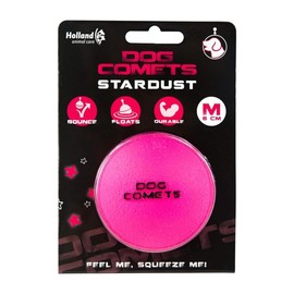 Dog Comets Ball Stardust Ø6 cm - Hundespielzeug Ball - Hundeball Naturkautschuk - Ball Hund - Rosa - 1 stück