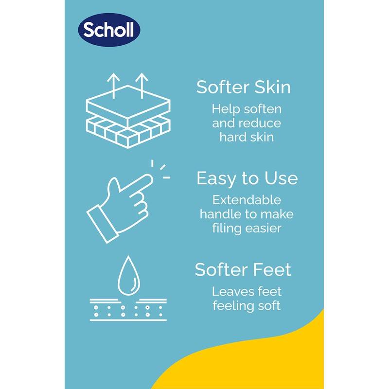 Scholl Hard Skin Double Action Footfile