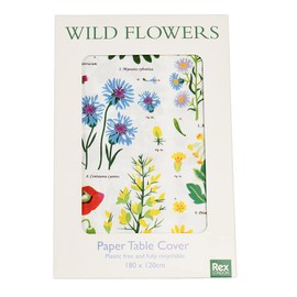 Rex London Wild Flowers Paper Table Cover