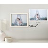 Kate and Laurel Sylvie Custom Printed Beaded Framed Canvas Wall