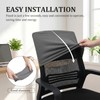 YUEKUNTJ 6Pcs Chair Back Covers, Dustproof Backrest Slipcover, 28×48cm Elastic