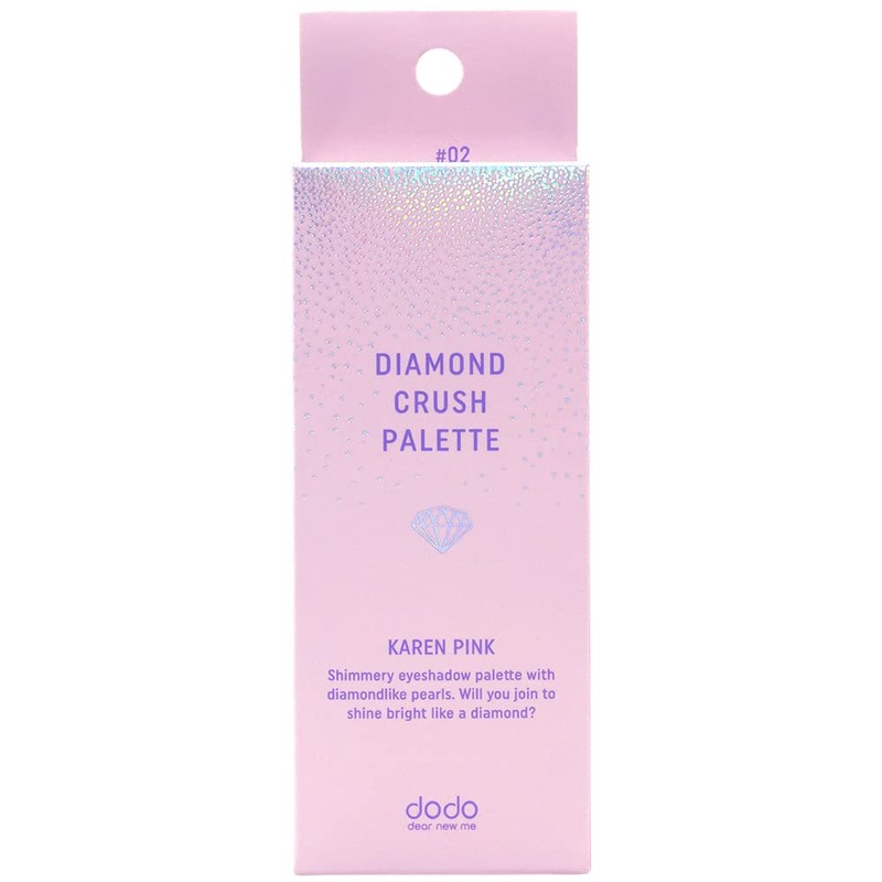 dodo Diamond Crush Palette #02 Karen Pink (1 piece)