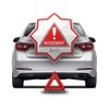PULI Umbrella Triangular Stop Display Board, Instantly Notifies Emergency Stops