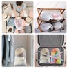 20 Pcs Shoe Bags for Travel, Clear Waterproof Shoe Bag