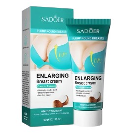 Crema Reafirmante Y Aumento De Busto Pechos Sadoer 60g Extracto De Coco