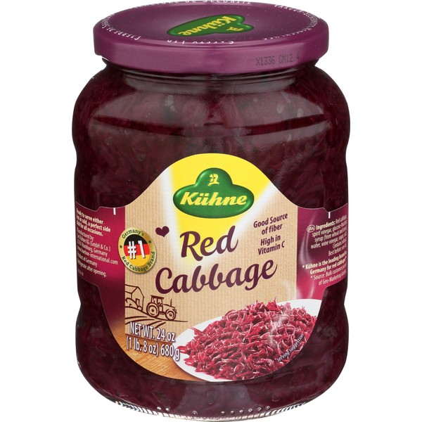 Kuhne Cabbage, Red, 24-Ounce (Pack of 6)