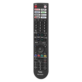 Sharp AQUOS TV Remote Control 0106380608 GB402SA [Genuine Product] 4T-C42EJ1 4T-C42EQ2 4T-C43EL1 4T-C43EN2 4T-C48EQ2 4T-C50EJ1 4T-C50EL1 4T-C50EN1 2 4T-C Compatible with 55EL1 4T-C55EN1 4T-C55EP1 4T-C55EQ1 4T-C55ES1 and others