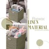 Fboxac Cube Storage Bins 13×13 Polyester Foldable Box with Handles,