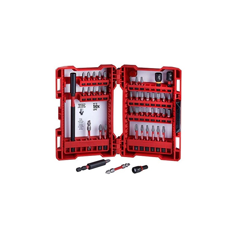 48-32-4023 Shockwave Impact Duty Steel Driver Bit Set (45-Piece)