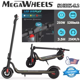 megawheels US ADULT ELECTRIC SCOOTER LONG RANGE FOLDIN E-SCOOTER 2024 SAFE URBAN COMMUTER
