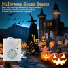 2 Pack Halloween Sound Effects Box with LED, Battery Powered
