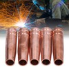 5Pcs Protection Nozzles Copper Gas Welding Gun Protective Sleeve Torch