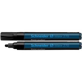 Schneider Schreibgeräte Lackmarker Maxx 270, 1-3 mm, schwarz