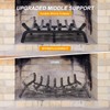 Fireplace Grate 17 Inch Solid Round Steel 3/4" Bar Heavy