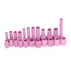 46Pcs TIG Welding Accessory Kit Collet Lens Tool Set for