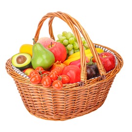 Geytetqi Large Wicker Picnic Basket with Double Folding Handles and Grey Lining, Wicker Basket, Large Willow Hamper, Handwoven Basket for Storage, Picnic, Camping