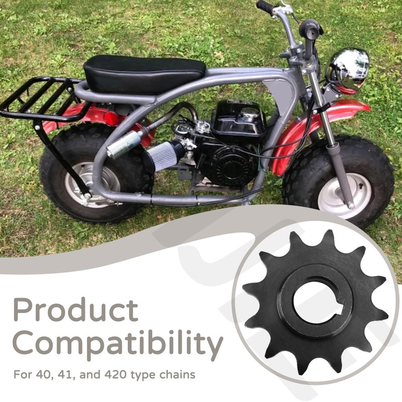 12 Tooth 5/8 Bore C Type Jackshaft Sprocket for 40