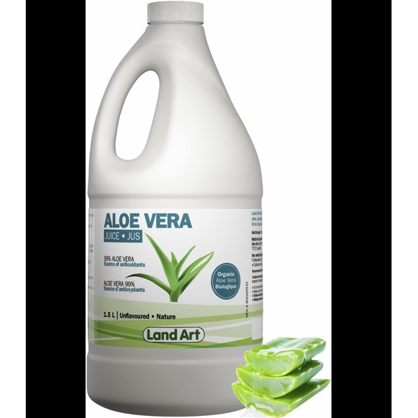 Land Art Aloe Vera Pure Juice Plain 1500 ml