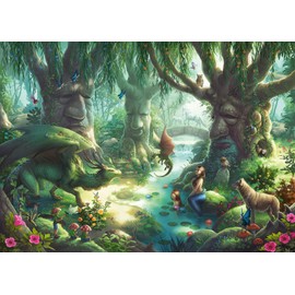 Ravensburger Escape Kids Puzzle - Whispering Woods 368 Piece Jigsaw Puzzle for Kids - 12957 - an Escape Room Experience in Puzzle Form