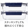 Bestco LBG214 Heat Resistant Glass Storage Container with Lid, Square