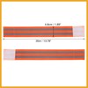 Partuto 4pcs Reflective Bands for Arm Cycling Reflective Armbands Orange