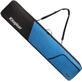 Kioqiear Snowboard Bag Reinforced Padded snowboard Bag,Perfect for Air Plane Travel for Snowboard, Goggles, Gloves,Ski boots,Available Length in 155cm 165cm.(155.blue)
