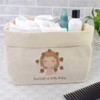 Large 'Head Full of Jolly Robins' Canvas Organiser/Storage Bag (OR00033519)