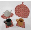 Penny's Needful Things Floral Damask Tea Pot Cozy & Coaster