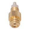 Soda Refill Adapter Machine Maker Brass Connector TR21‑4 Male Thread
