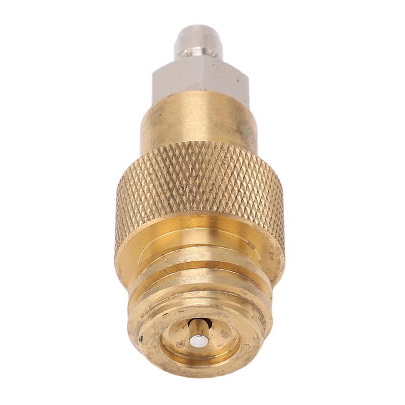 Soda Refill Adapter Machine Maker Brass Connector TR21‑4 Male Thread