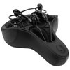 Mountain Bike Saddle Comfortable Microfiber Leather HollowCarved Spring Bike Saddle
