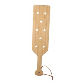 diyhub 17inch Wooden Paddle with Airflow Holes Unfinished Wooden Paddle for Craftwood DIY