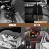 Yuaiosn Pack of 2 Car Storage Hooks, Double Hooks for