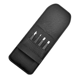 KOMBIUDA 1set Stainless Steel Tweezers Eyebrow Shaping and Hair Removal Travel-friendly Beauty Tools for Men and Women and Portable Precision Tweezers Set