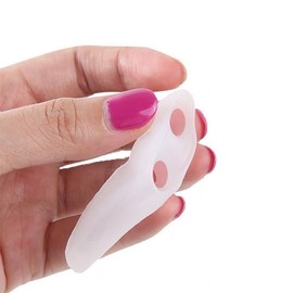 Translucent Toe Separator Pads for Foot Health & Protection Toe Protection 4ea