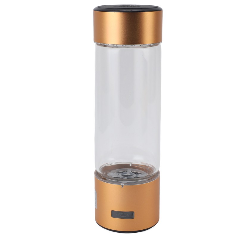 Hydrogen Water Bottle Portable 410ml Hydrogen Rich Water Glass Cup