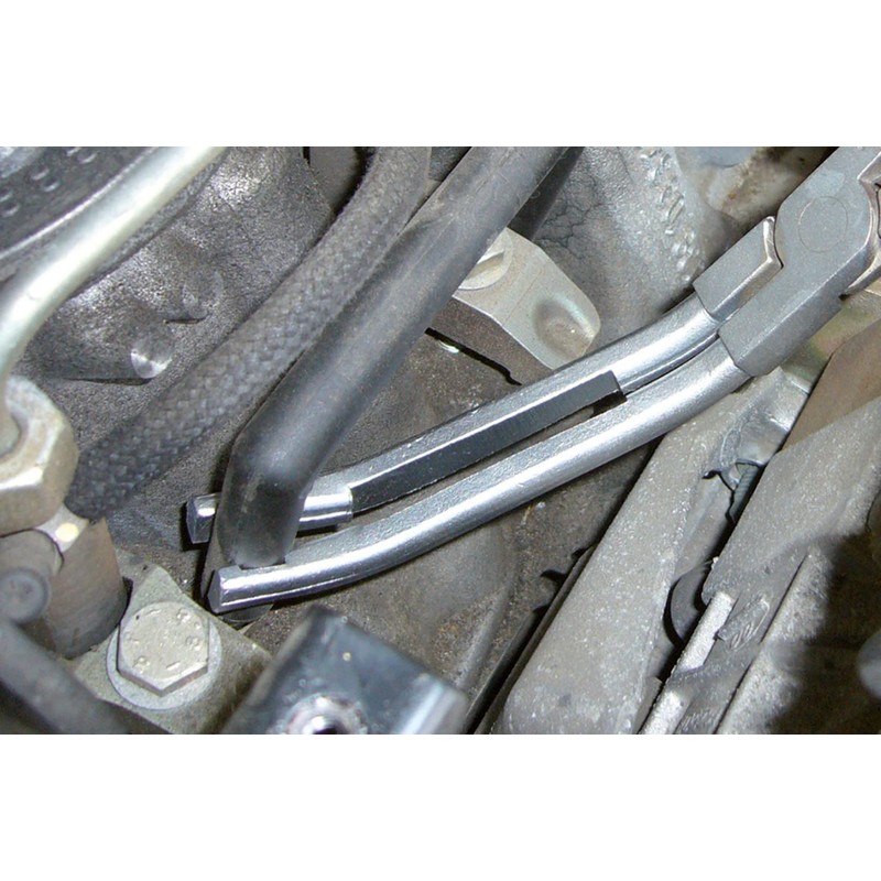 BRILLIANT TOOLS BT566003 Glow Plug Plug Pliers | Angled [Powered