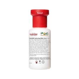 THAYERS Milky Hydrating Face Toner with Snowflake Tremella Hyaluronic Acid and Elderflower Mild, alcohol-free skincare for dry and sensitive skin recommended by dermatologists Paraben 3 Style / 눈송이 트레멜라 히알루론산 엘더플라워가 함유된 타이어스 밀키 하이드레이팅 페이스 토너 피부과 전문의가 추천하는 건조하고 민감한 피부를 위한 순한 알코올 프리 스킨케어 파라벤 3 Style