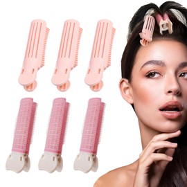 Pack of 6 Volume Clips Hair, Non-Slip Hair Curlers with Clips, Volumising Hair Clips Root Clips for Hair Volume Fluffy Hair Volumiser Clips for All Hair Types