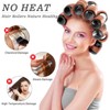 Thrilez 37 PCS Hair Roller with Clips Big Hair Rollers